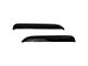 Side Window Deflectors; Smoked (15-19 Silverado 2500 HD Double Cab)