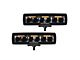 Go Rhino Sixline Blackout Combo Series LED Lights; Spot Beam (Universal; Some Adaptation May Be Required)