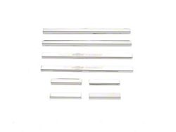 Putco Stainless Steel Door Sills with Chevrolet Logo (15-19 Silverado 2500 HD Double Cab)