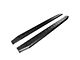 Steel Running Boards; Black (07-19 Silverado 2500 HD Crew Cab)