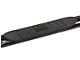 Platinum 4-Inch Oval Side Step Bars; Black (07-14 Silverado 2500 HD Regular Cab)