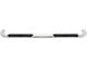 Platinum 4-Inch Oval Side Step Bars; Stainless Steel (07-14 Silverado 2500 HD Crew Cab)