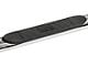 Platinum 4-Inch Oval Side Step Bars; Stainless Steel (07-14 Silverado 2500 HD Crew Cab)