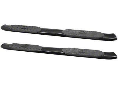 Westin Pro Traxx 5-Inch Oval Side Step Bars; Black (11-14 6.0L Silverado 2500 HD Crew Cab)