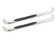 E-Series 3-Inch Nerf Side Step Bars; Stainless Steel (07-14 Silverado 2500 HD Regular Cab)