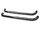 E-Series 3-Inch Nerf Side Step Bars; Black (07-14 Silverado 2500 HD Regular Cab)