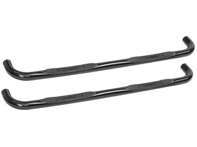 E-Series 3-Inch Nerf Side Step Bars; Black (07-14 Silverado 2500 HD Extended Cab)