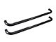 Signature 3-Inch Nerf Side Step Bars; Black (07-14 Silverado 2500 HD Extended Cab)