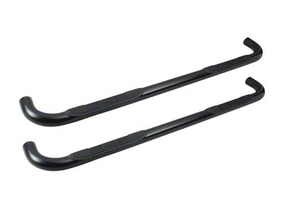 Signature 3-Inch Nerf Side Step Bars; Black (07-14 Silverado 2500 HD Crew Cab)