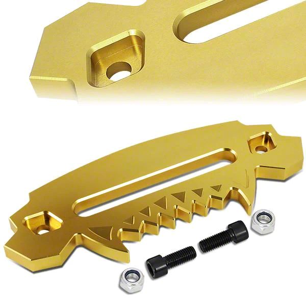 Silverado 2500 Synthetic Winch Hawse Fairlead; Gold - Free Shipping