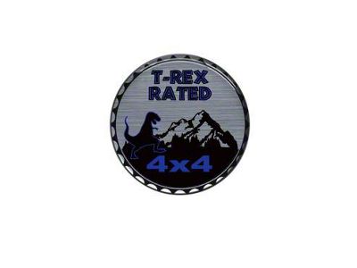 T-Rex Rated Badge (Universal; Some Adaptation May Be Required)