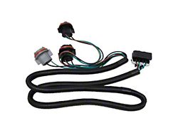 Tail Light Wiring Harness; Driver Side (07-14 Silverado 2500 HD)