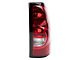 Tail Lights; Chrome Housing; Red/Clear Lens (04-06 Silverado 2500 HD)