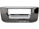 Tailgate Handle Bezel; All Chrome; Without Keyhole (07-14 Silverado 2500 HD)