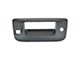 Tailgate Handle Bezel with Lock Provision and Backup Camera Opening; Paint to Match Black (07-14 Silverado 2500 HD)