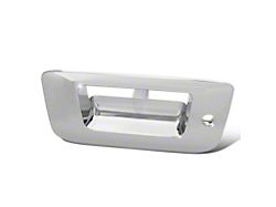 Tailgate Handle Cover with Keyhole; Chrome (07-14 Silverado 2500 HD)