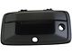 Tailgate Handle; Smooth Black; With Backup Camera and Keyhole (15-19 Silverado 2500 HD)