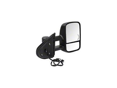 Replacement Towing Mirror; Manual; Passenger Side; Passenger Side (07-14 Silverado 2500 HD)