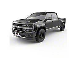 EGR Traditional Bolt-On Look Fender Flares; Black (15-19 Silverado 2500 HD)