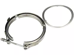 Turbocharger V-Band Clamp; Turbo to Converter (17-23 6.6L Duramax Silverado 2500 HD)