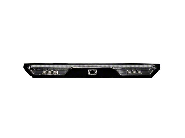 Ultra High Power LED Third Brake Light; Clear (20-24 Silverado 2500 HD w/ Cargo Bed Camera)