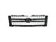 Upper Replacement Grille; Chrome and Black (07-10 Silverado 2500 HD)