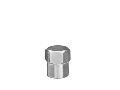 Valve Stem Cap; Chrome (Universal; Some Adaptation May Be Required)