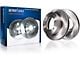 Vented 8-Lug Rotors; Rear Pair (07-10 Silverado 2500 HD)