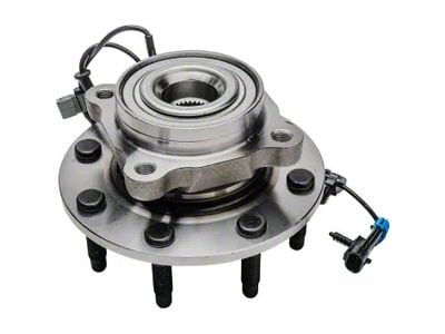 Wheel Hub Assembly; Front (07-10 Silverado 2500 HD)