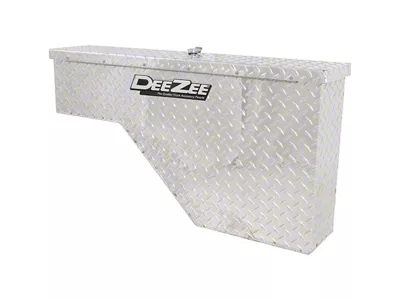 Wheel Well Tool Box; Brite-Tread; Driver Side (01-19 Silverado 2500 HD)