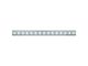 X-Track Rail; Zinc Plated; 60-Inch