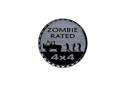 Zombie Rated Badge (Universal; Some Adaptation May Be Required)