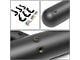 3-Inch Nerf Side Step Bars; Black (07-19 Silverado 3500 HD Extended/Double Cab)