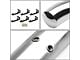 3-Inch Nerf Side Step Bars; Stainless Steel (07-19 Silverado 3500 HD Crew Cab)