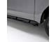 3-Inch Round Side Step Bars; Black (20-25 Silverado 3500 HD Double Cab)