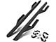 3-Inch Side Arm Side Step Bars; Black (07-19 Silverado 3500 HD Extended/Double Cab)