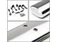 4-Inch Nerf Side Step Bars; Stainless Steel (07-14 Silverado 3500 HD Crew Cab)