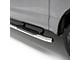 4-Inch Oval Side Step Bars; Stainless Steel (20-25 Silverado 3500 HD Crew Cab)