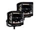 Go Rhino 4-Inch x 3-Inch Blackout Combo Series LED Light Pods; Spot and Flood Beam (Universal; Some Adaptation May Be Required)