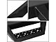 4.50-Inch Nerf Side Step Bars; Black (07-19 Silverado 3500 HD Extended/Double Cab)