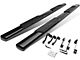 5-Inch Nerf Side Step Bars; Black (07-14 Silverado 3500 HD Extended Cab)