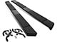 5-Inch Running Boards; Black (07-19 6.0L Silverado 3500 HD Extended/Double Cab)