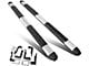 5-Inch Running Boards; Stainless Steel (07-19 Silverado 3500 HD Crew Cab)