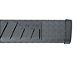 6-Inch BlackTread Side Step Bars without Mounting Brackets; Textured Black (07-24 Silverado 3500 HD Extended/Double Cab)