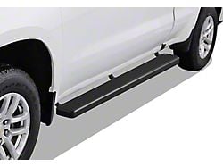 6-Inch iStep Running Boards; Black (20-24 Silverado 3500 HD Double Cab)