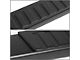 6.25-Inch Running Boards; Black (07-19 Silverado 3500 HD Extended/Double Cab)