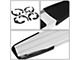 6.25-Inch Running Boards; Silver (07-19 Silverado 3500 HD Crew Cab)