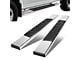 6.75-Inch Running Boards; Polished (07-19 6.0L Silverado 3500 HD Crew Cab)