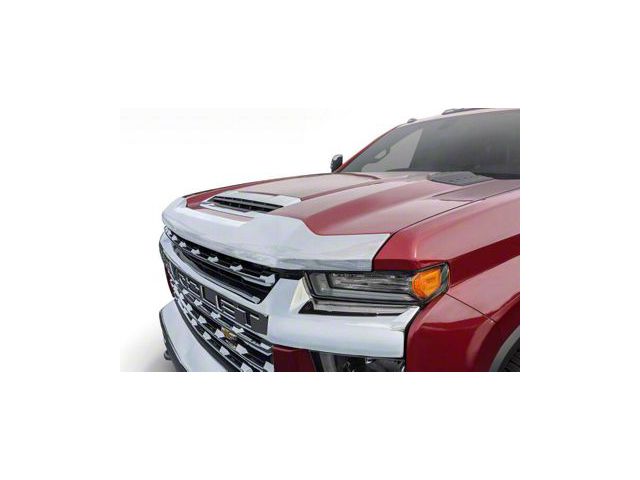 Aeroskin Hood Protector; Chrome (20-24 Silverado 3500 HD)