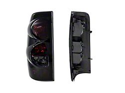 Altezza Tail Lights; Black Housing; Smoked Lens (01-06 Silverado 3500 HD)